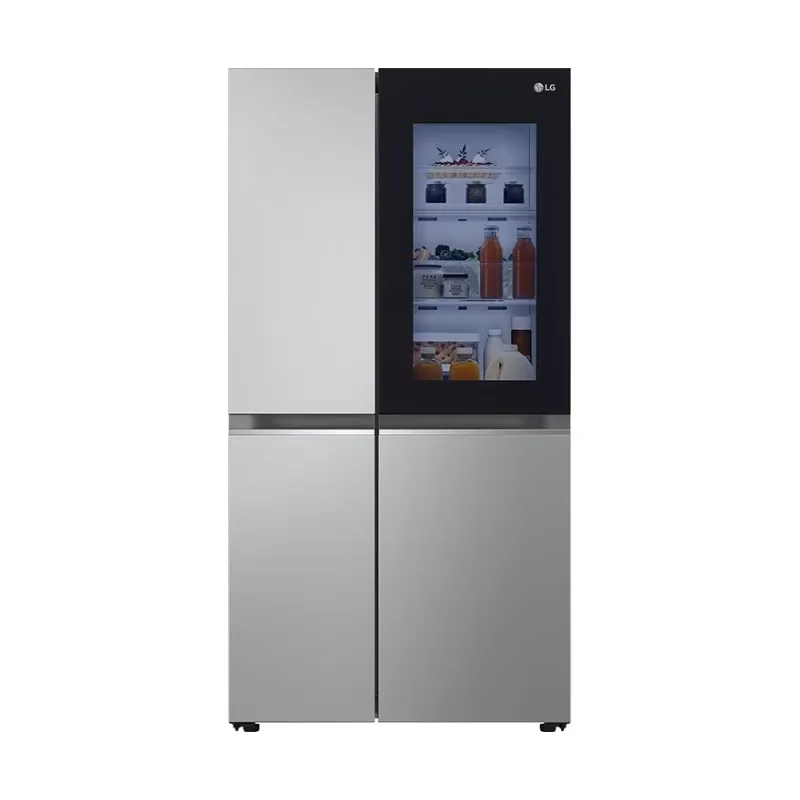 LG GSVV80PYLL Ψυγείο Ντουλάπα 655lt, Total NoFrost, E (Υ179xΠ91.3xΒ73.5εκ) Inox GSVV80PYLL
