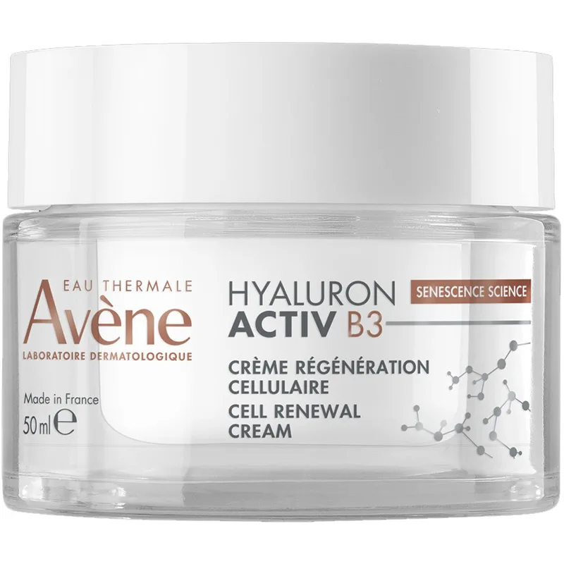 Avene Hyaluron Activ B3 Cellular Cream Αντιγηραντική Κρέμα Κυτταρικής Ανανέωσης με Νιασιναμίδη & Υαλουρονικό Οξύ 50ml