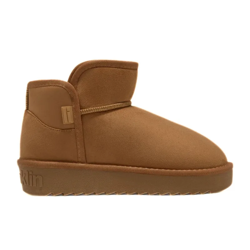D.FRANKLIN ΓΥΝΑΙΚΕΙΟ ΜΠΟΤΑΚΙ NORDIC LOW BASIC TAN DFSH370021-TAN