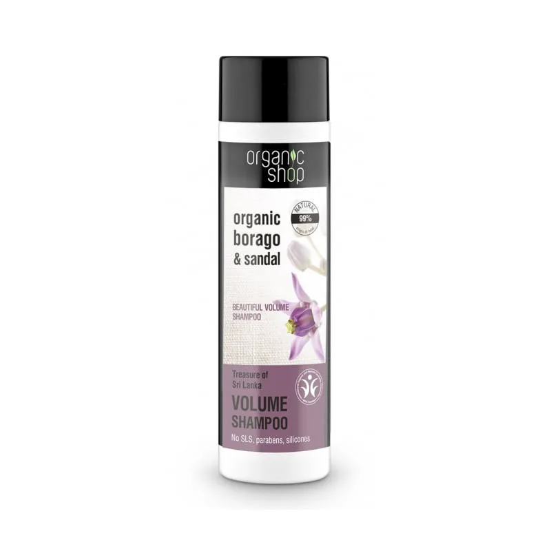 Organic Shop Hair Shampoo 280ml-Borago & Sandal