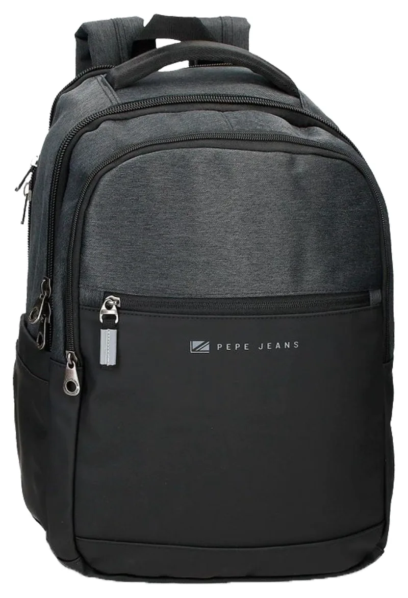 Τσάντα Πλάτης Pepe Jeans Jarvis Με Θέση PC 15.6 44×31×15cm 7122831-BLACK