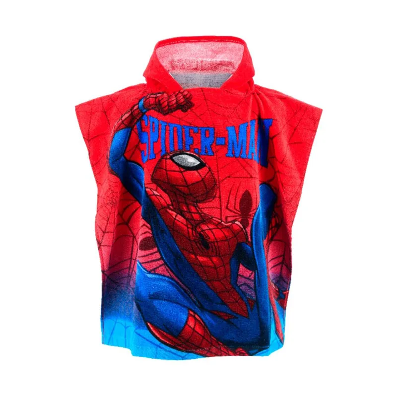 Πόντσο αγόρι Spiderman-YE18268-RED