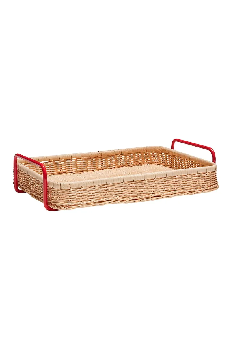 Hübsch Διακοσμητικός δίσκος Hübsch Splint 42 x 27 x 10 cm