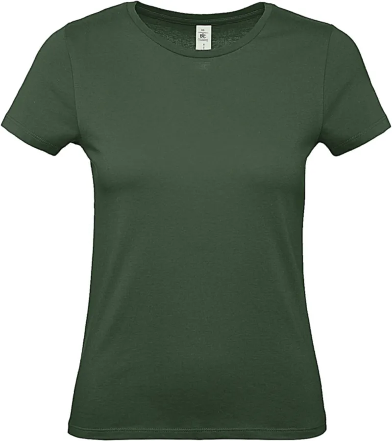 Γυναικειο T Shirt E150 B & C TW02T Bottle Green