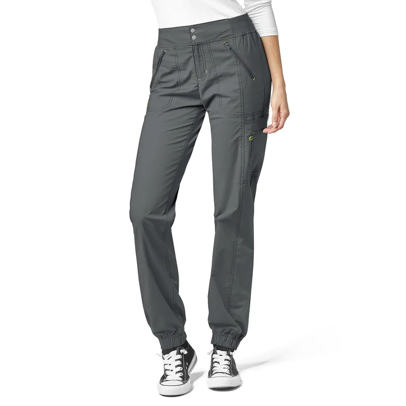 Παντελόνι Γυναικείο Υγειονομικών Wonderwink WonderFlex Cargo Zip Jogger Love Charcoal