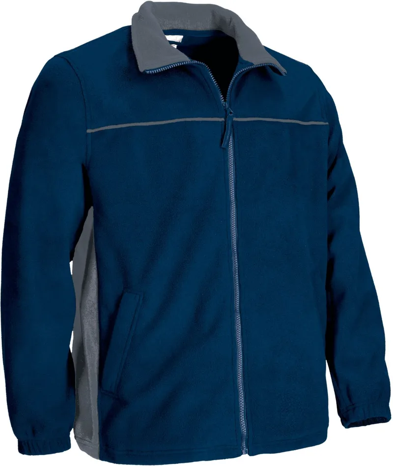 Fleece Jacket THUNDER Valento FPVATHUMG Orion Navy Blue-Cement Grey