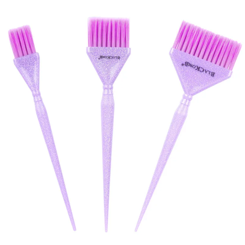 Set of 3 Poniks Blackomb Glam brushes.