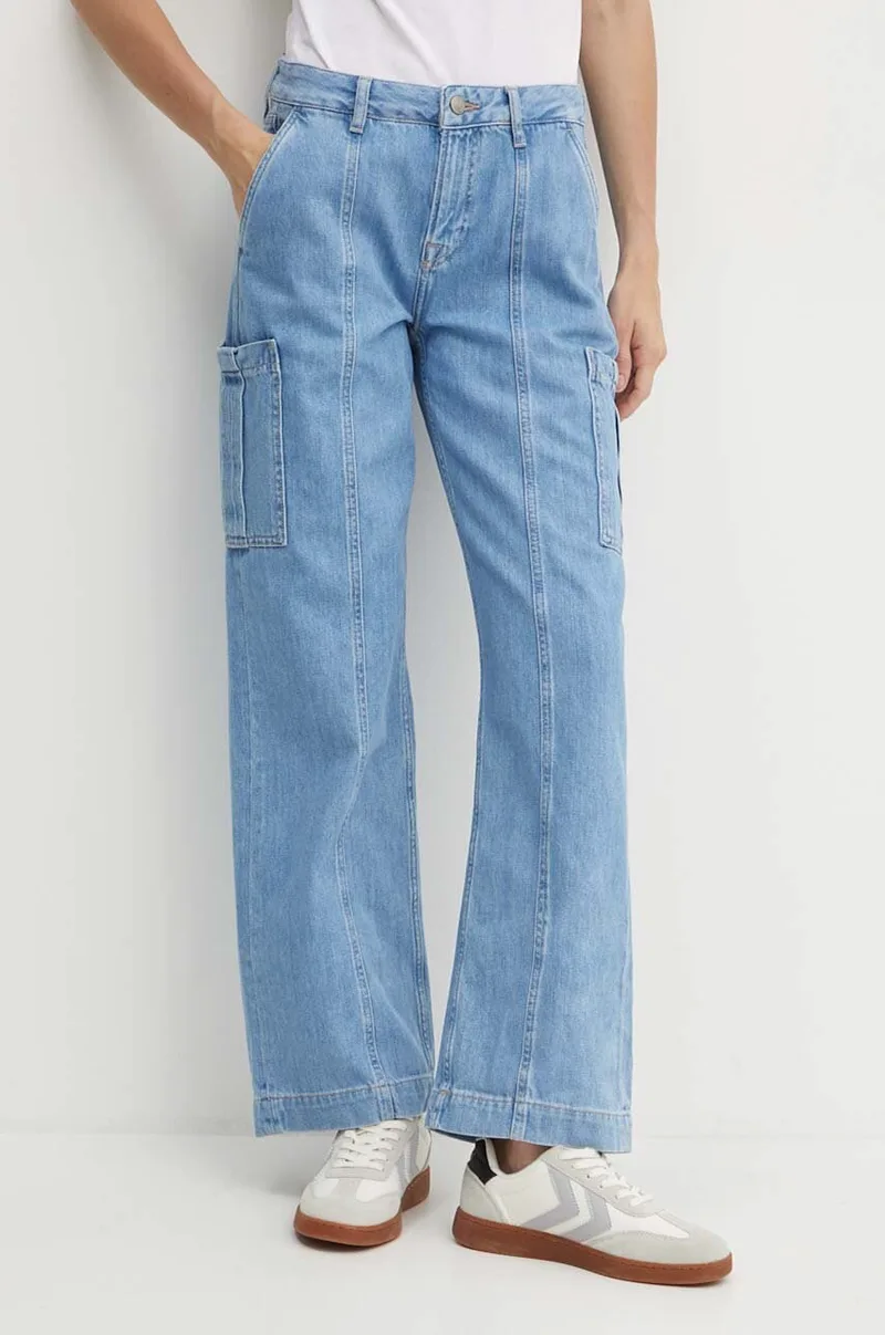 Τζιν παντελόνι Pepe Jeans LOOSE ST JEANS HW WORKER
