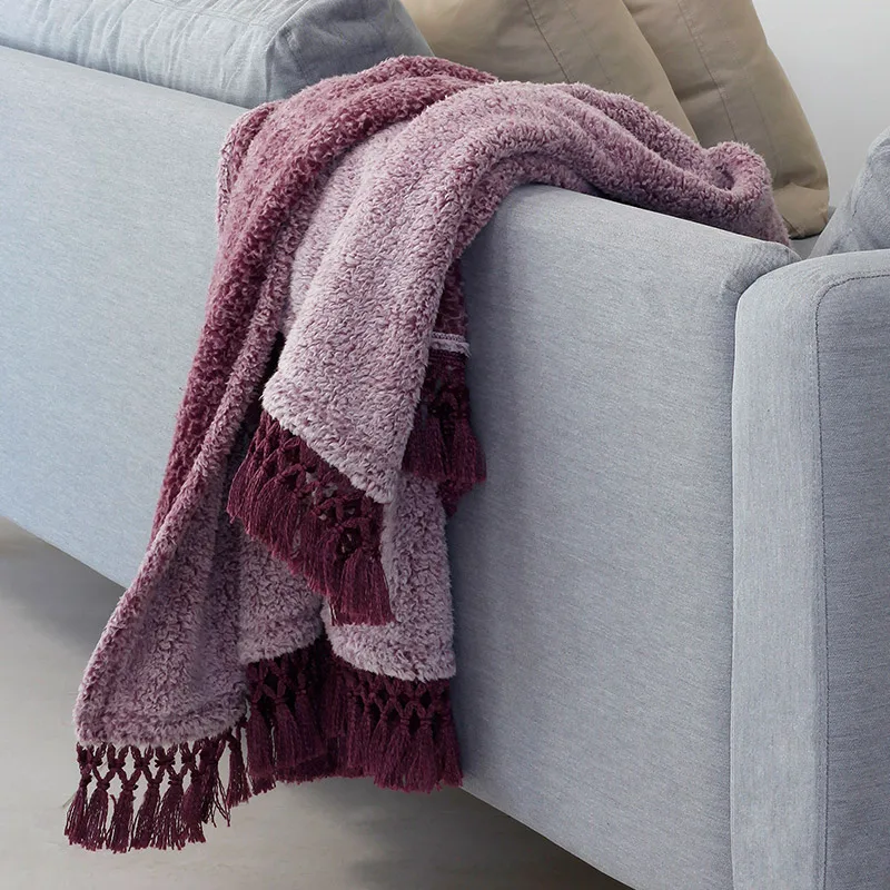 Κουβέρτα Καναπέ 130X170 Melinen Twiggy Amethyst (130x170)