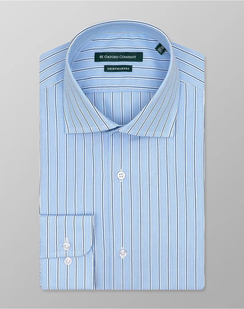 OXFORD COMPANY CLUB 100%BAMBAKI ΥΠΟΚΑΜΙΣΟ M323NRZ20.02-02 LightBlue