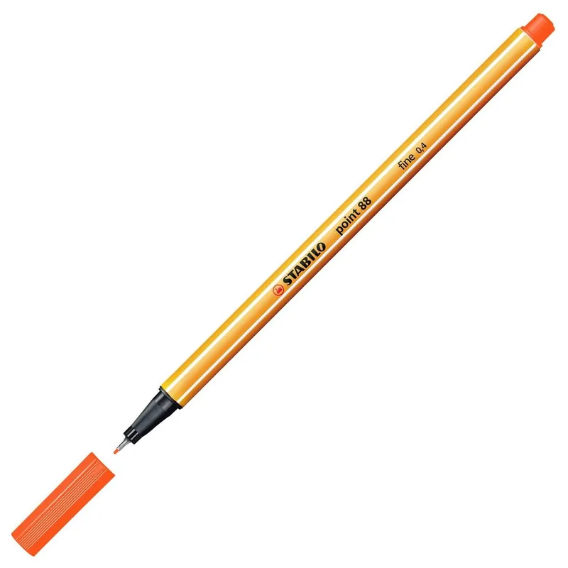 ΜΑΡKΑΔΟΡΟΣ STABILO POINT 88/54 ΠΟΡΤΟΚΑΛΙ 0.4mm