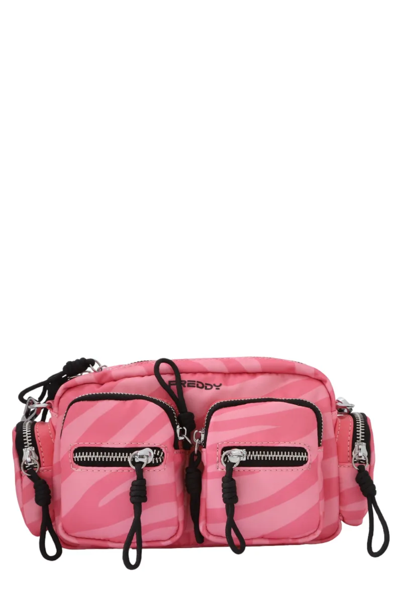 Τσάντα Ώμου Freddy Με Minibag S4WBTB4-PINK-ANI85P Γυναικείο