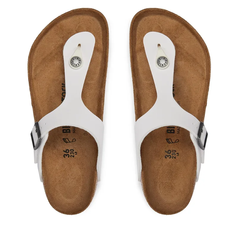 Σαγιονάρες Birkenstock Gizeh 745531 Λευκό