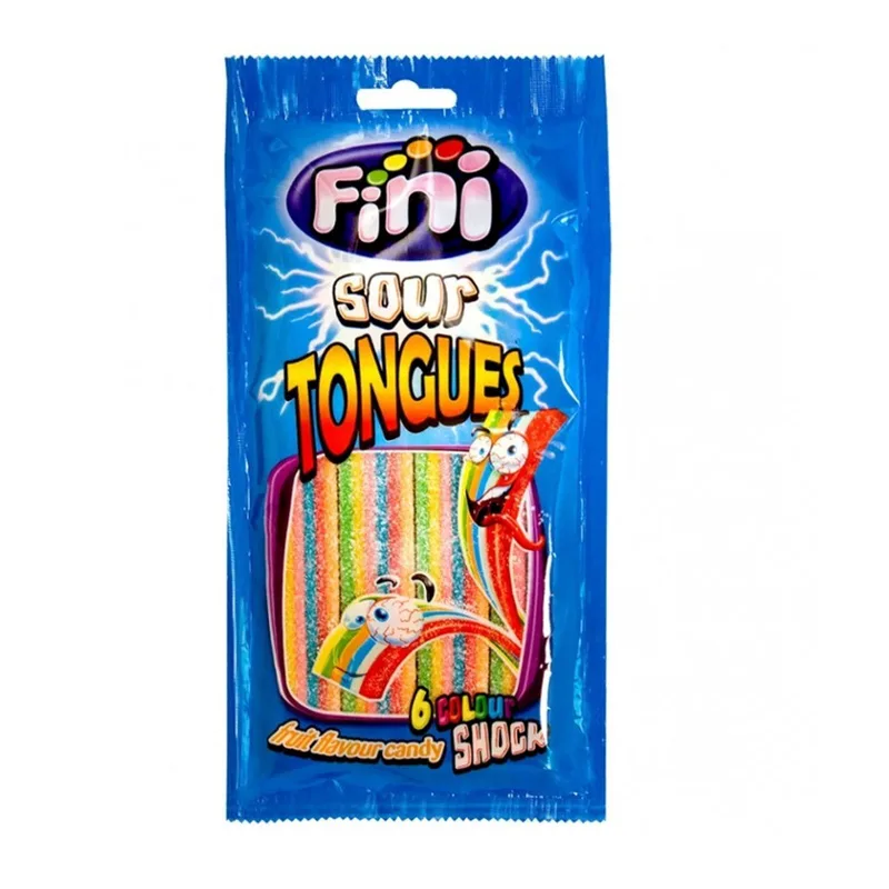 ΖΑΧΑΡΩΤΑ FINI SOUR TONGUES 6 COLOUR 90gr
