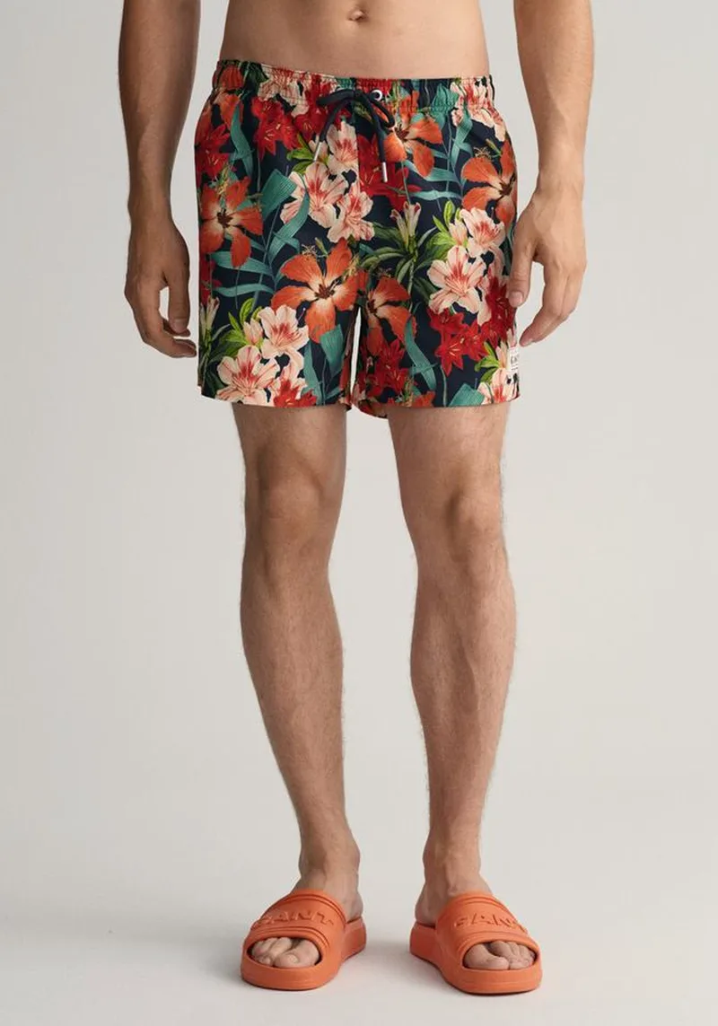GANT Μαγιό της σειράς Floral - 922316003 410 Marine