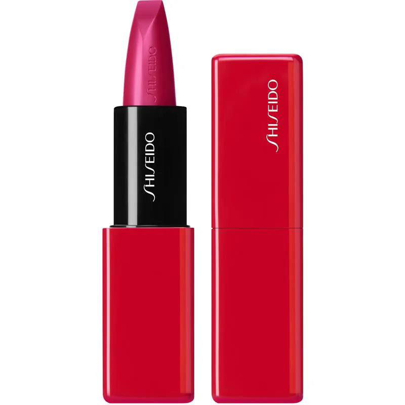 Shiseido Makeup Technosatin gel lipstick σατέν κραγιόν απόχρωση 422 Fuchsia Flux 4 γρ