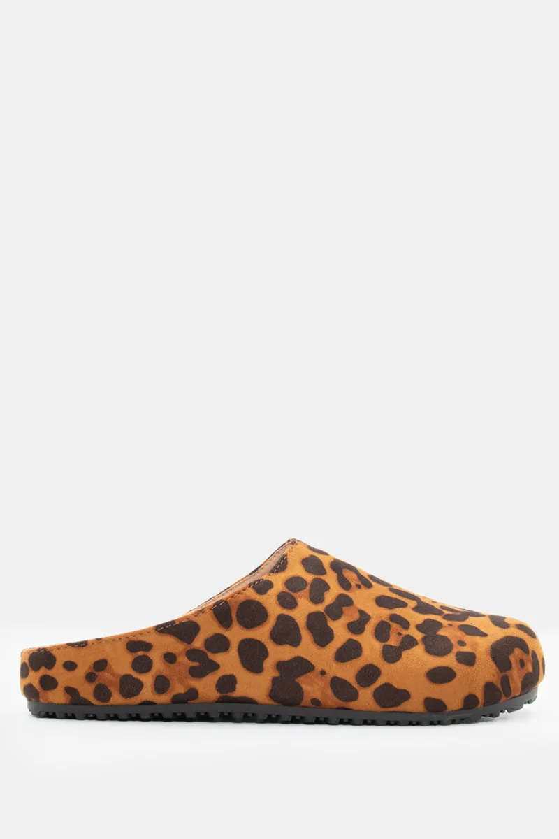 Clogs Σαμπό Flat - Animal Print
