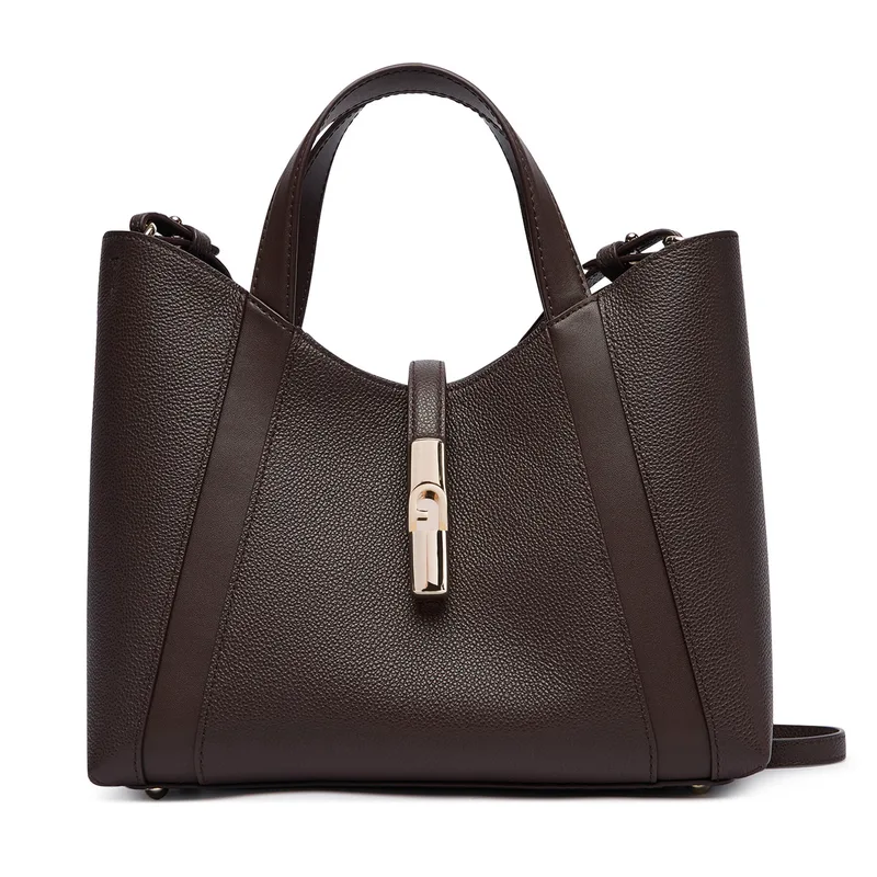 Τσάντα Furla Goccia S WB01789 BX3353 CN 2460S Σκούρο καφέ