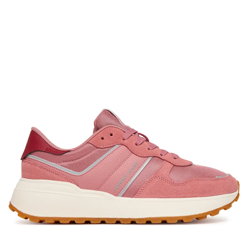Αθλητικά Tommy Jeans Tjw Cleated Runner EN0EN02788 Ροζ