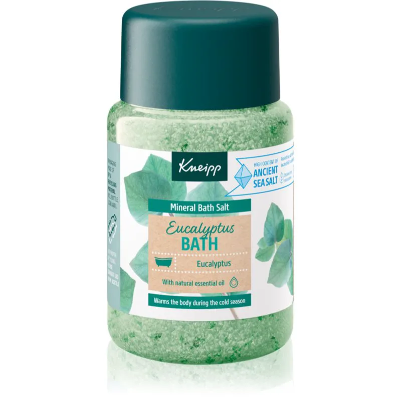 Kneipp Eucalyptus Bath αλάτι λουτρού Eucalyptus 500 γρ