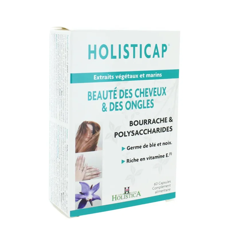 Holistica Holisticap Hair and Nails 60 Capsules