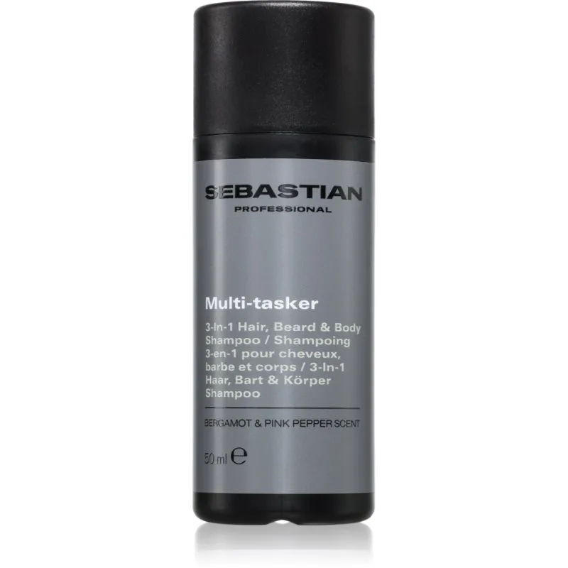 Sebastian Professional SEB MAN The Multi-tasker σαμπουάν για τα μαλλιά, τα γένια και το σώμα 50 ml