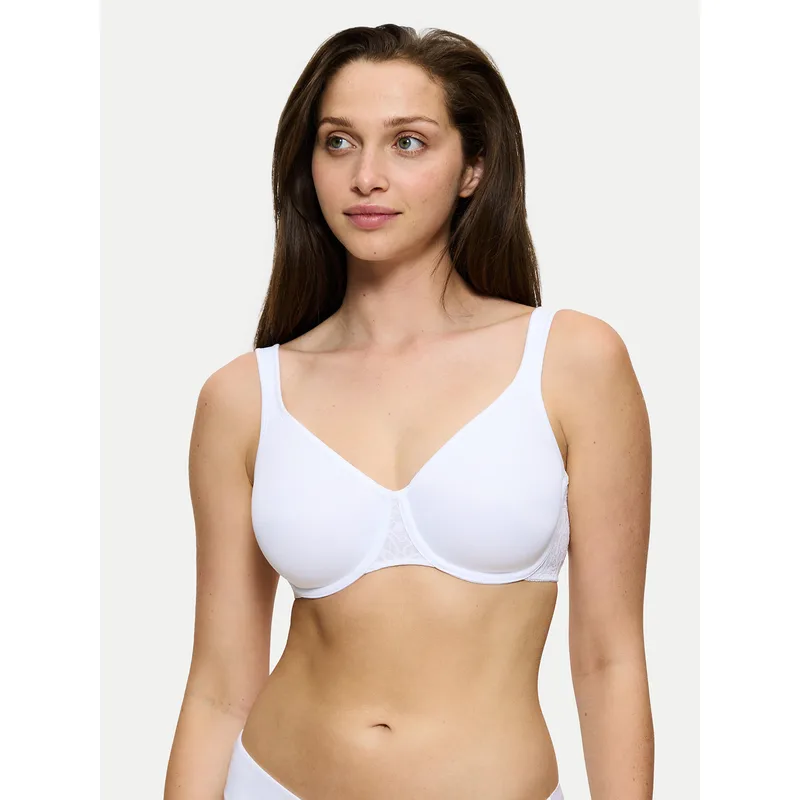 Triumph Σουτιέν με μπανέλα Comfort Minimizer 10166827 Λευκό