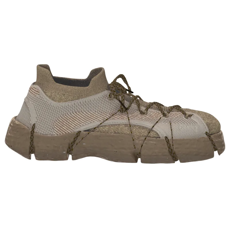 CAMPER Custom Roku - Sneakers Για Ανδρικα - Μαύρο,Γκρι,Λευκό, Μέγεθος 40, Cotton fabric