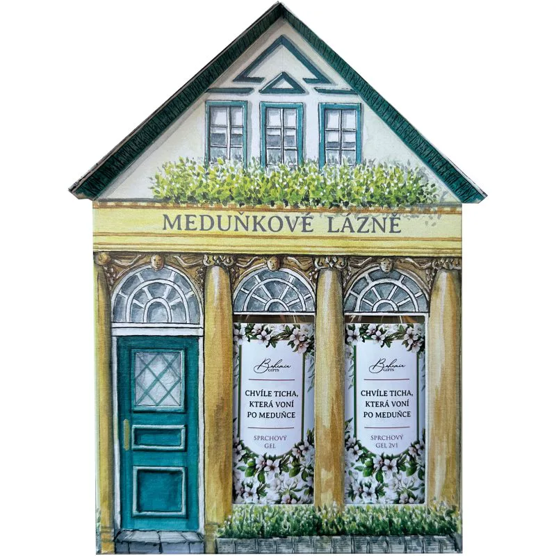 Bohemia Gifts & Cosmetics Little House of Lemon Balm σετ δώρου με κηρήθρα