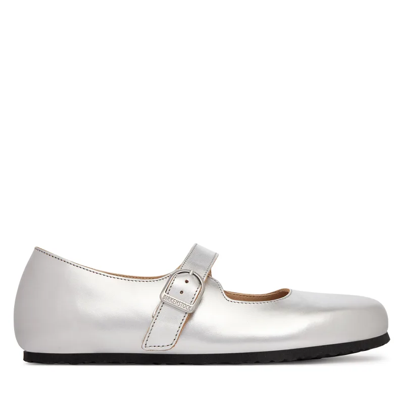 Μπαλαρίνες Birkenstock Santa Clarita 1030679 Ασημί