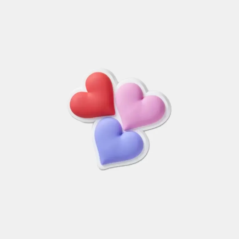 Crocs Pride Heart Trio διακοσμητικό Jibbitz (9000262368_7386)