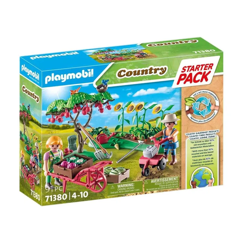 Playmobil 71380 Country Starter Pack Farm Λαχανόκηπος