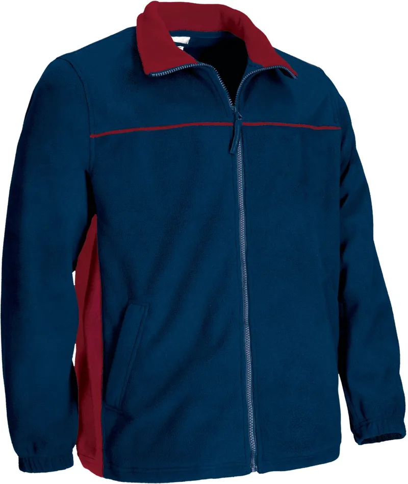 Fleece Jacket THUNDER Valento FPVATHUMR Orion Navy Blue-Lotto Red
