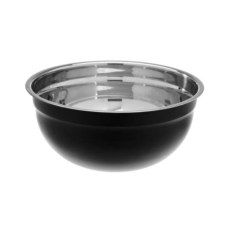 Μπωλ Aναμείξης Ανοξείδωτο Μαύρο Estia 28x28x13εκ. 01-15251 (Υλικό: Ανοξείδωτο, Χρώμα: Μαύρο) - estia - 01-15251