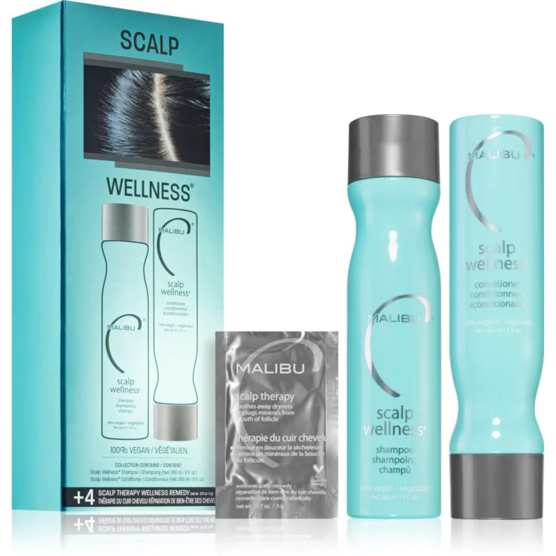 Malibu C Scalp Wellness Collection Σετ για ξηρό τριχωτό της κεφαλής