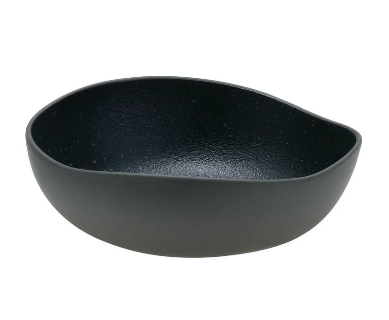 HFA Πιάτο Πορσελάνης Βαθύ 18cm Iron Granite Μπλε
