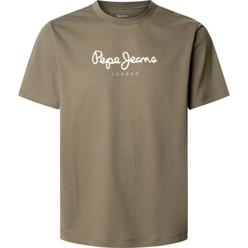 Pepe Jeans Eggo Ανδρική Μπλούζα T-Shirt PM508208-726 Πράσινο