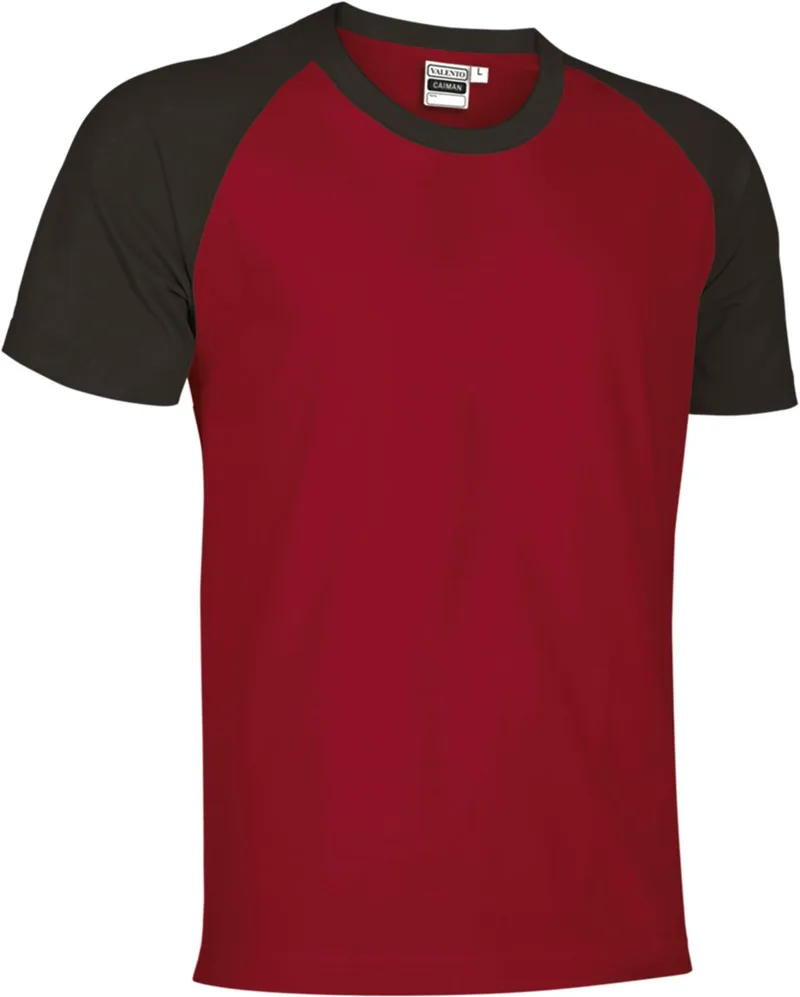 T-Shirt CAIMAN Valento CAVARGCRN Lotto Red-Black