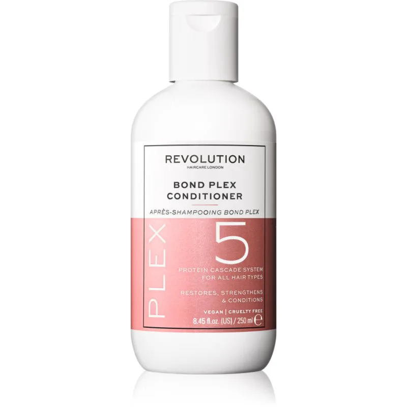 Revolution Haircare Plex No.5 Bond Conditioner βαθιά αποκαταστατικό κοντίσιονερ για ξηρά και κατεστραμμένα μαλλιά 250 ml