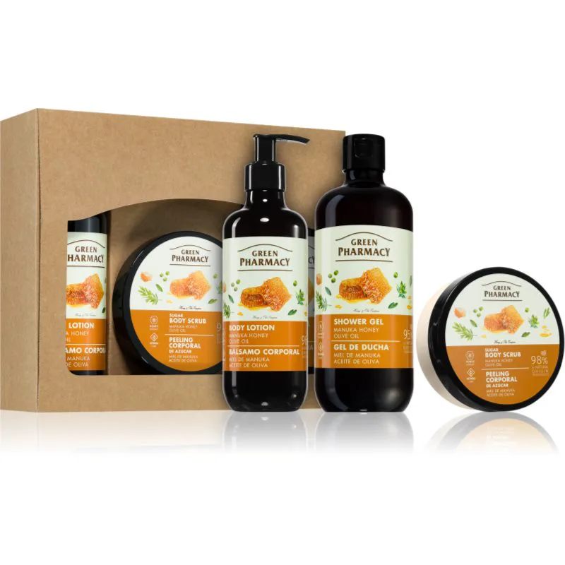 Green Pharmacy Manuka Honey & Olive Oil SET σετ δώρου