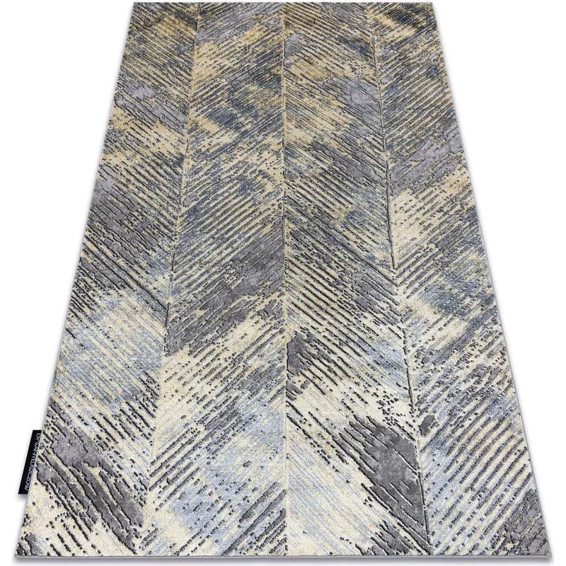 Χαλιά Rugsx Σύγχρονο DE LUXE χαλί 2087 Ακίδα 140x190 cm