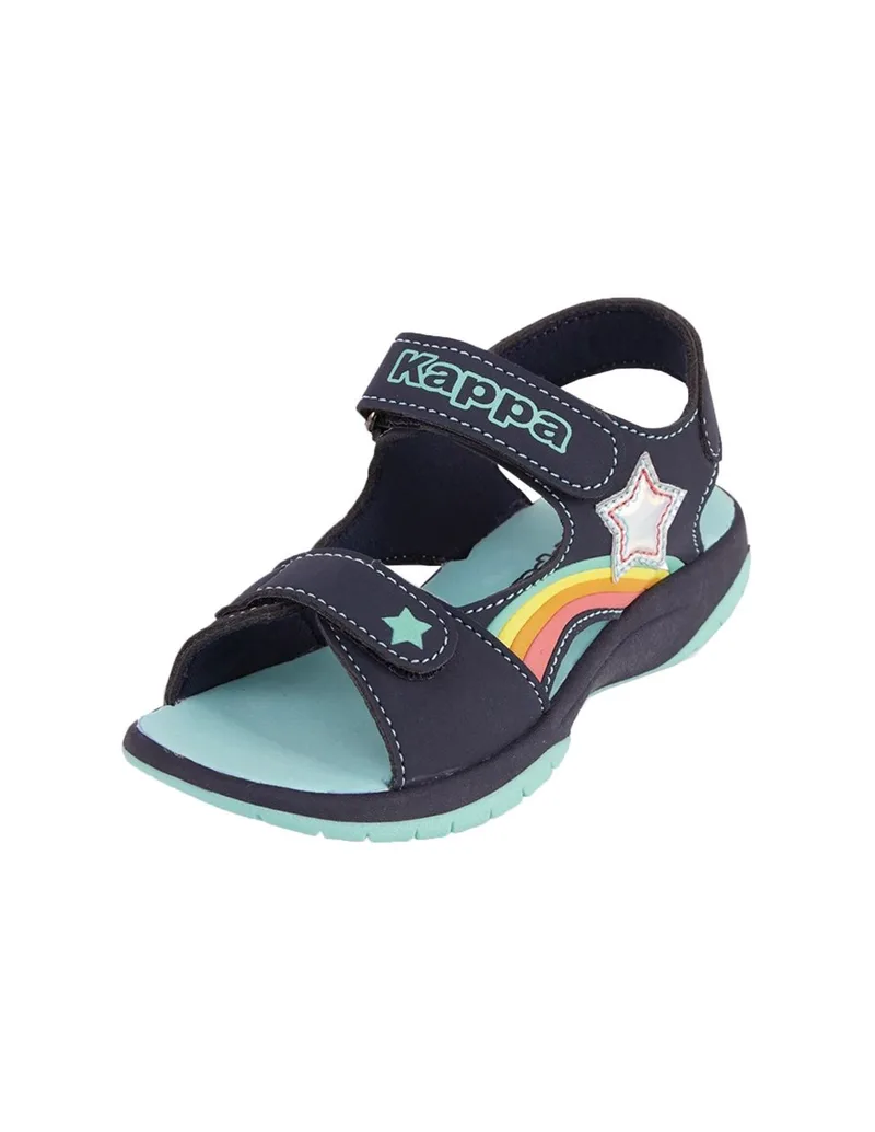 Kappa Παιδικά Πέδιλα Navy Μπλε 261042K-6737