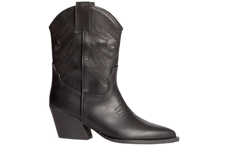 Μποτάκια Corina Cowboy M4780-NEGRO Γυναικείο