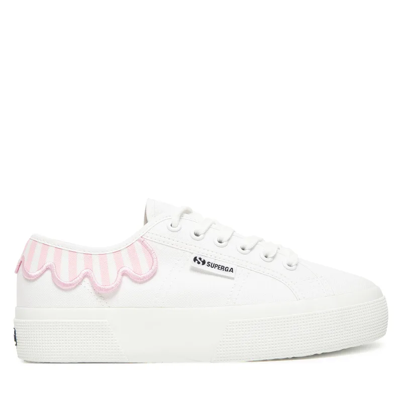 Πάνινα παπούτσια Superga S6135FW 3740 Λευκό