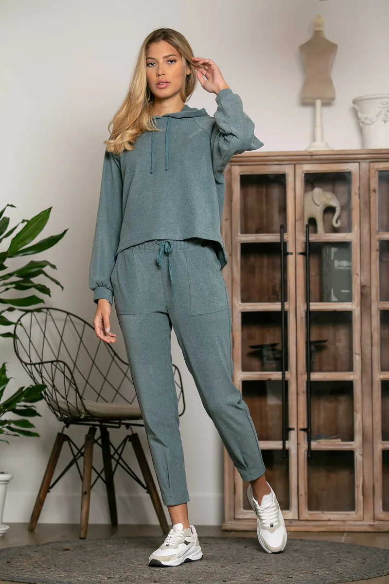 Enzzo Παντελόνι φόρμα fleece -
