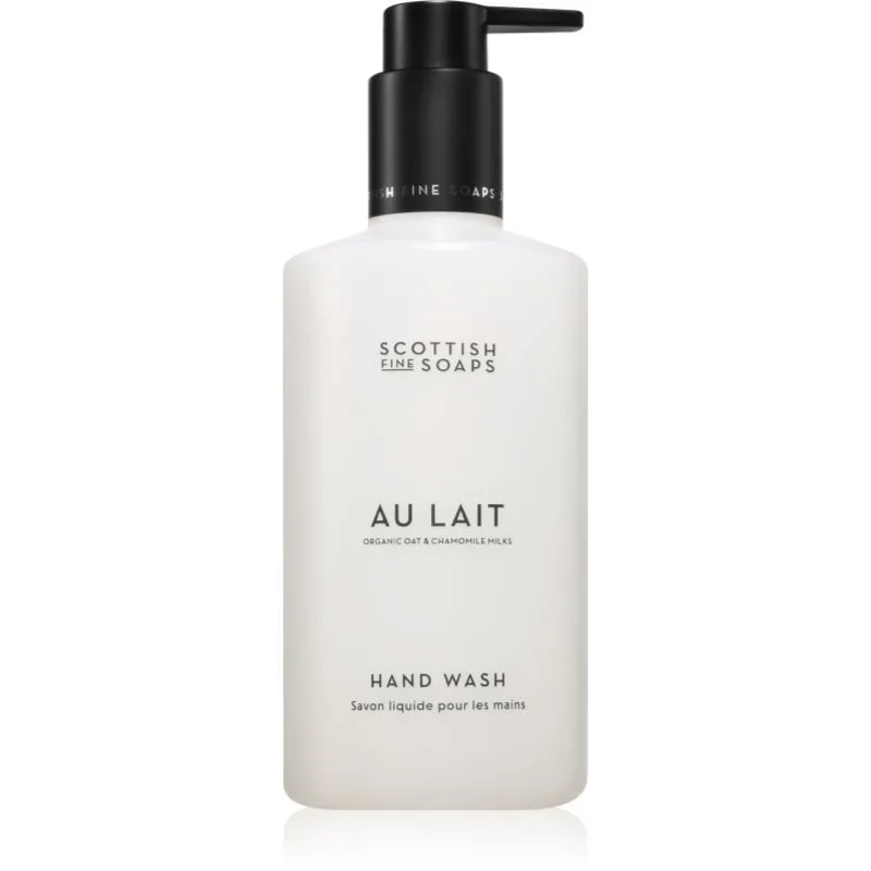 Scottish Fine Soaps Au Lait υγρό σαπούνι με αντλία 300 ml