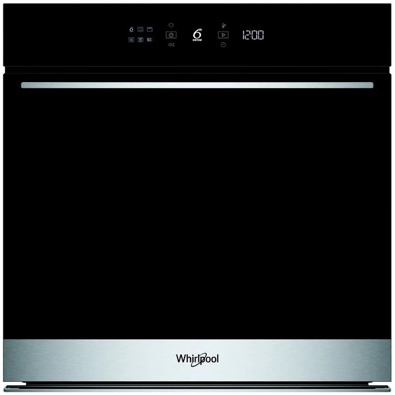 Whirlpool WOI5S8HM0SXA Φούρνος άνω Πάγκου 73lt, χωρίς Εστίες, με Υδρόλυση, Α+, Μαύρος WOI5S8HM0SXA
