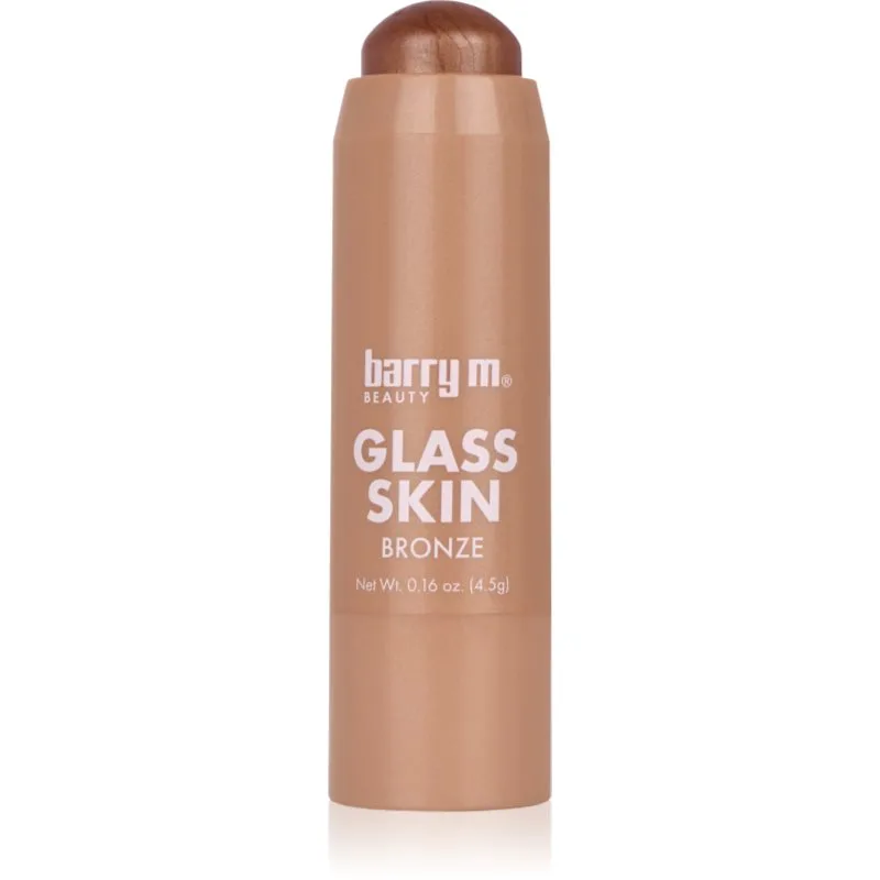 Barry M Glass Skin κρεμώδες λαμπρυντικό σε στικ απόχρωση Bronze 4.5 γρ