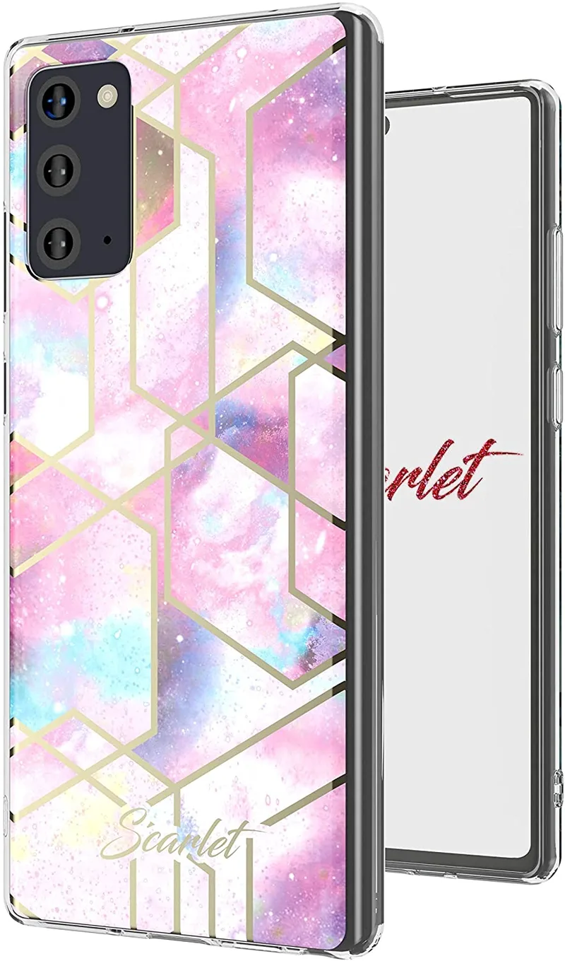 Ghostek Θήκη Stylish Scarlet Samsung Galaxy Note 20 - Ροζ Stardust (SCACAS050)