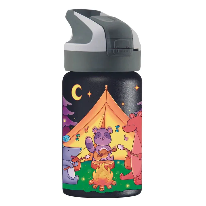 Παγούρι - Θερμός 350ml Με Καλαμάκι Laken Camping